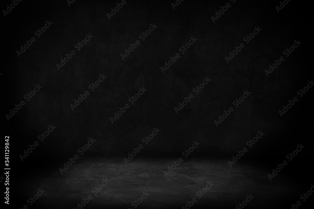 Texture dark concrete floor with mist or fog Texture dark concrete floor with mist or fog