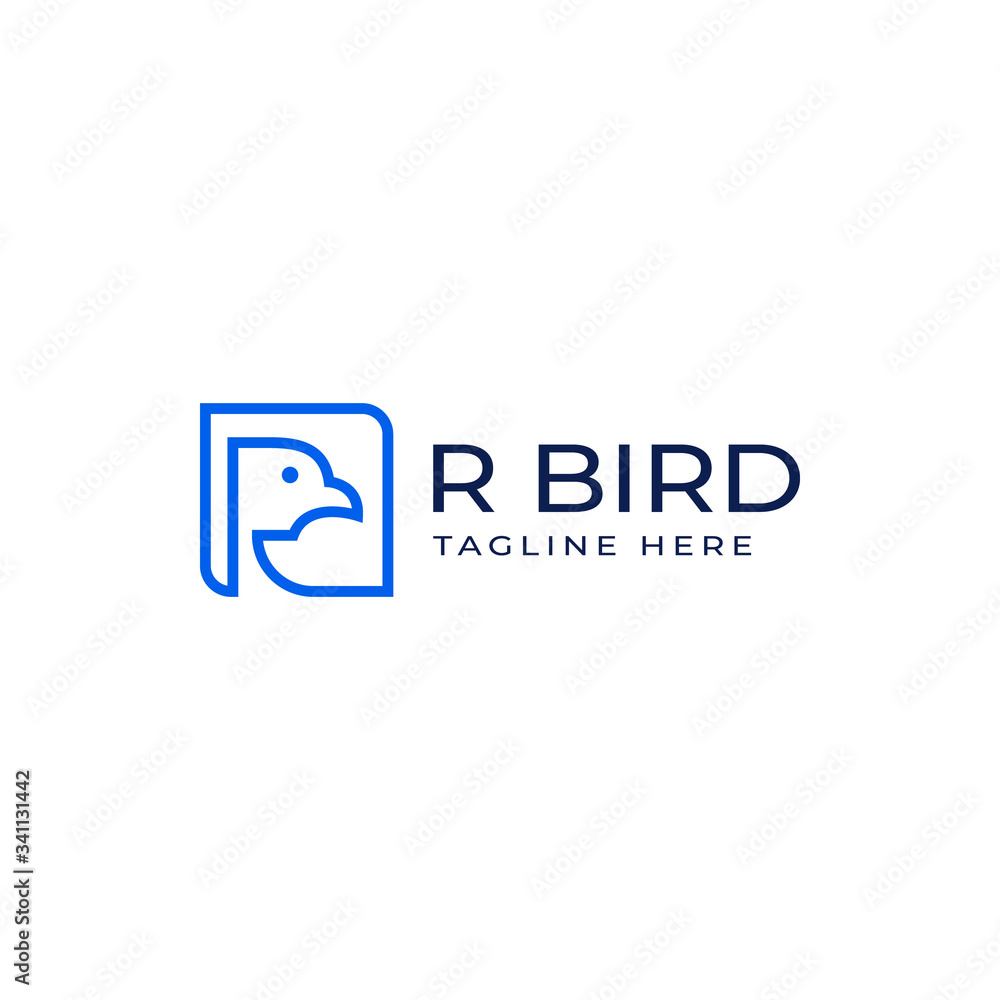 Design logo templates for your business, Modern and lines style, Flying eagle vector or animal bird logo design Design logo templates for your business, Modern and lines style, Flying eagle vector or animal bird logo design