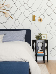 Clean home bedroom