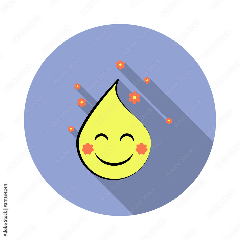 emoji very happiness long shadow icon. Simple color vector of emoji icons for ui and ux, website or mobile application emoji very happiness long shadow icon. Simple color vector of emoji icons for ui and ux, website or mobile application