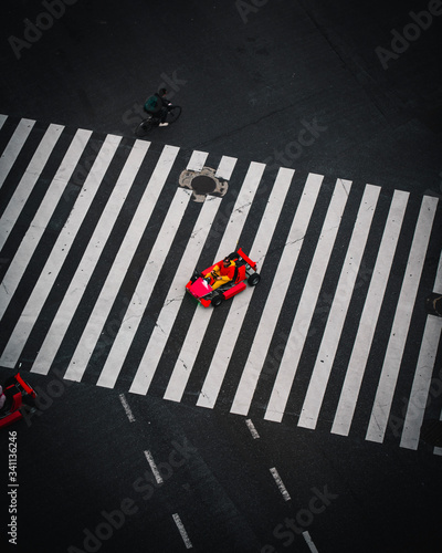 Canvas Print Streets of Tokyo