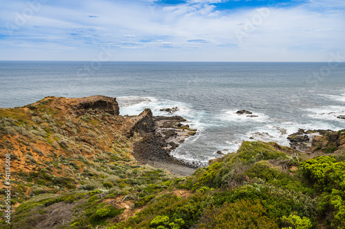 Obraz na płótnie Natural view of Mornington Peninsula National Park. w salonie