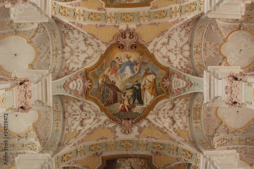 fresco in cathedral