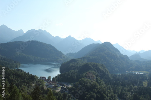 lake in the mountains