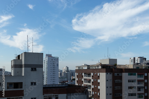 city blue sky