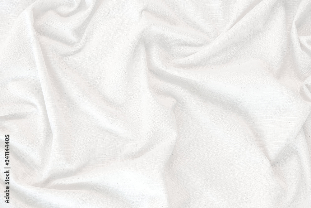 Soft white silk background