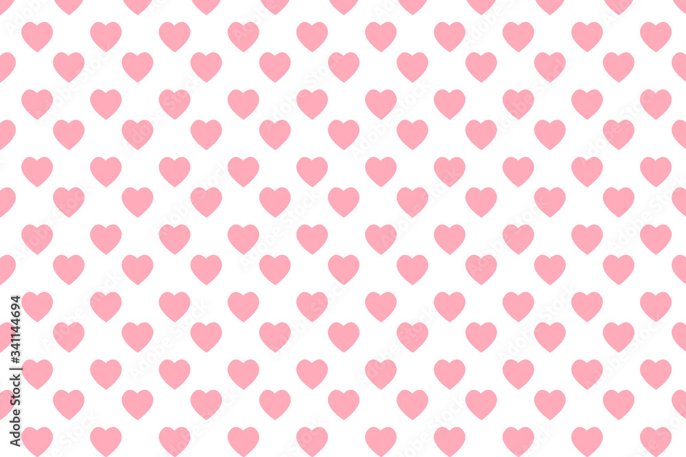 Seamless love heart design background.