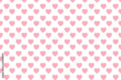Seamless love heart design background.