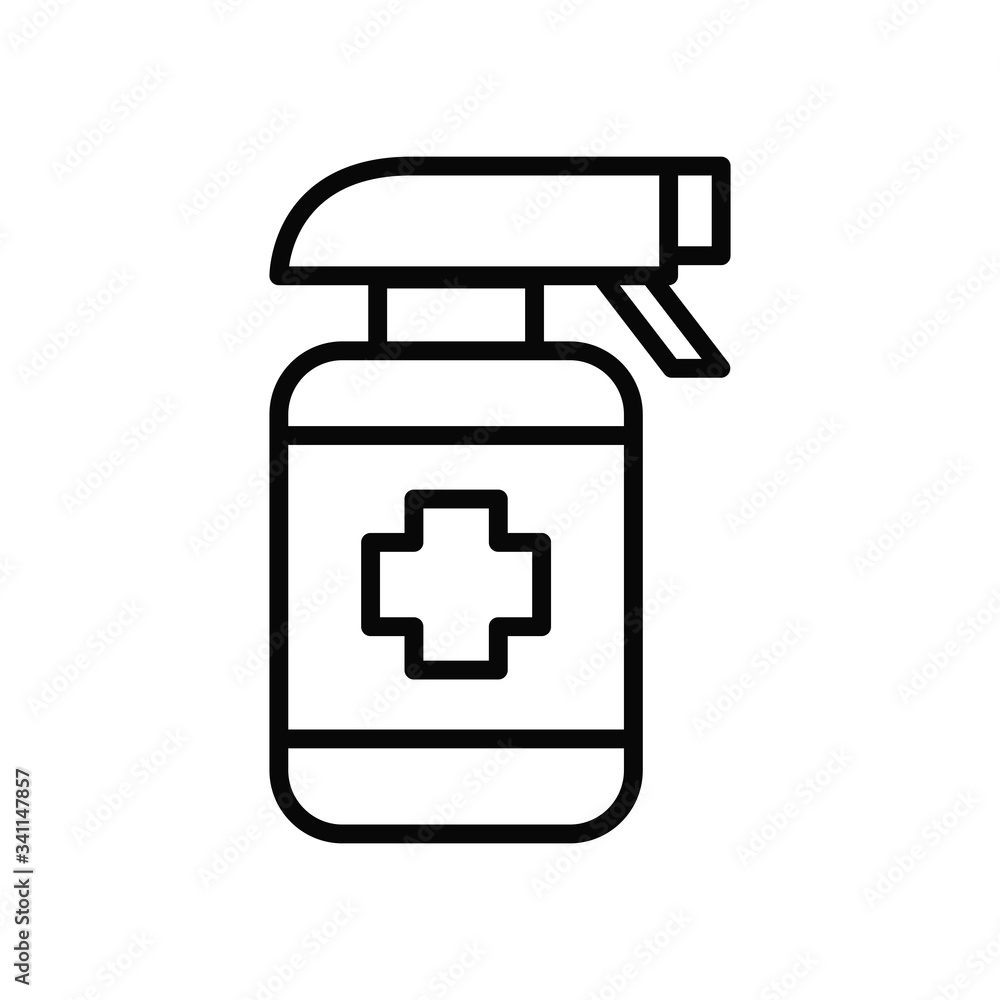 spray bottle medical product line style spray bottle medical product line style
