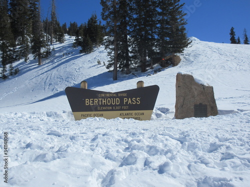 Berthoud Pass in Colorodo photo