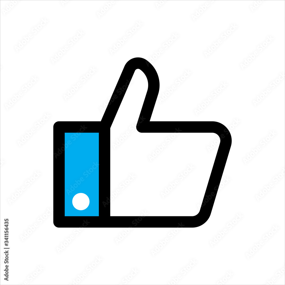 Fototapeta premium like symbol. design template vector