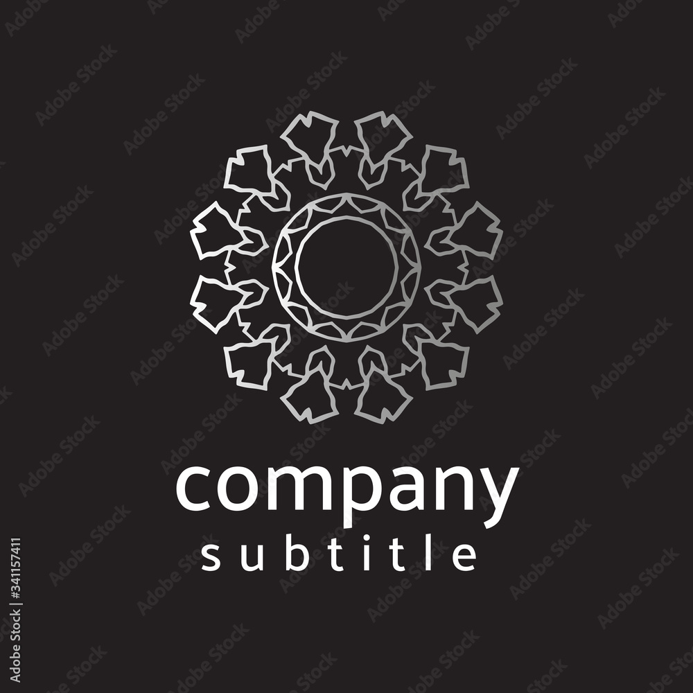 ornament logo gold and silver ornament logo gold and silver