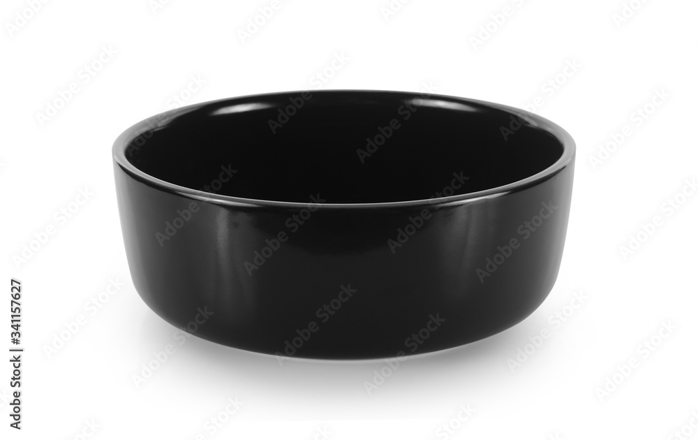empty bowl isolated on white background empty bowl isolated on white background
