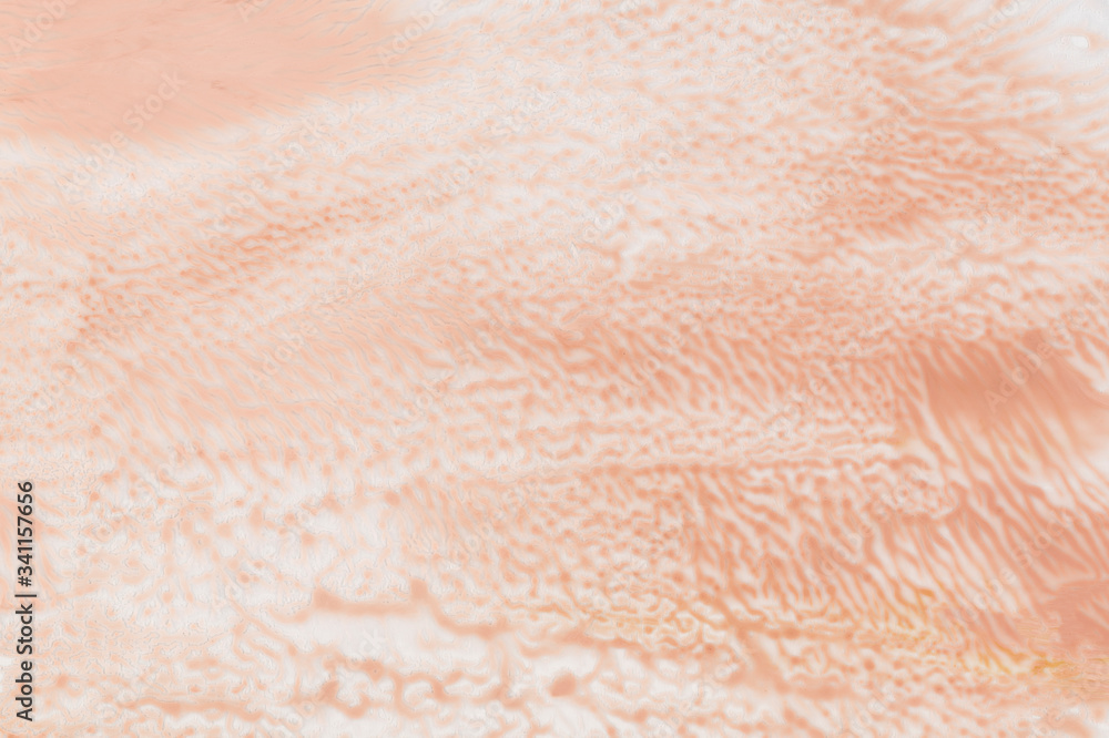 Fototapeta premium Orange paint on a canvas
