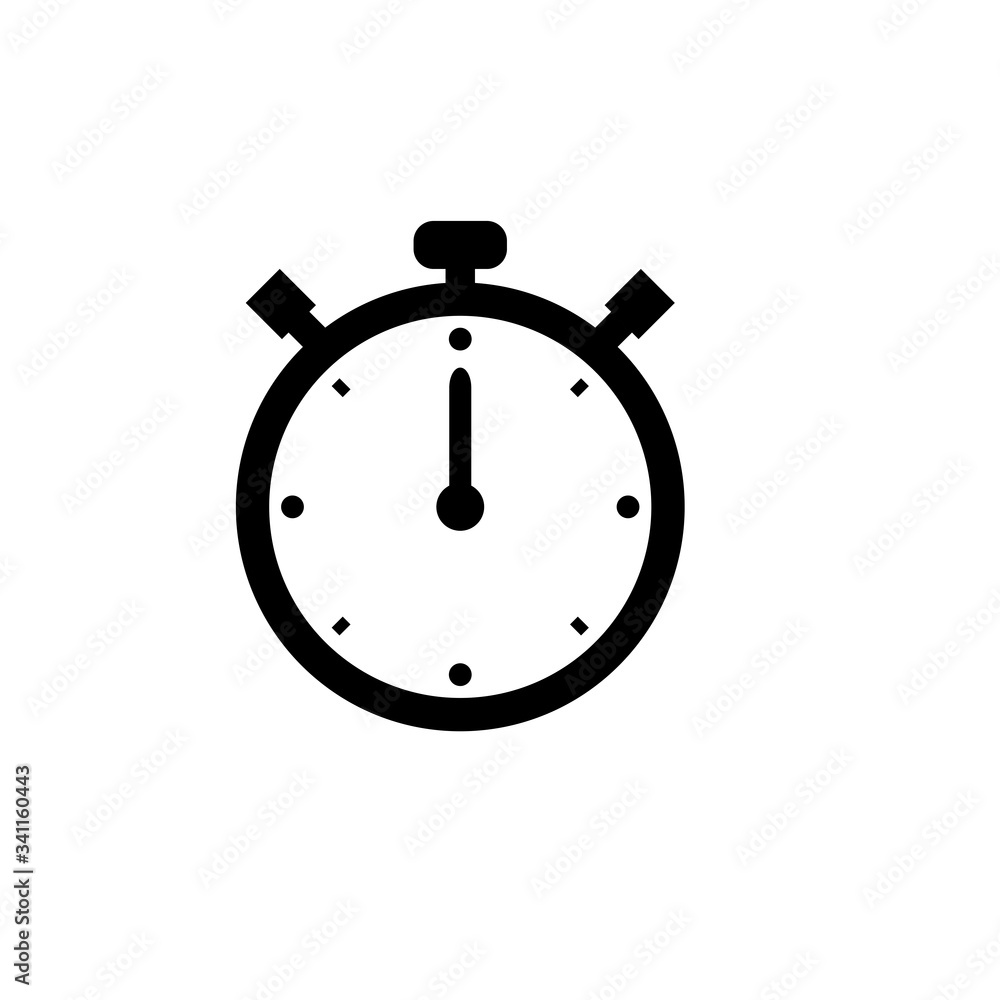 Clock Icon Vector Design Template Clock Icon Vector Design Template