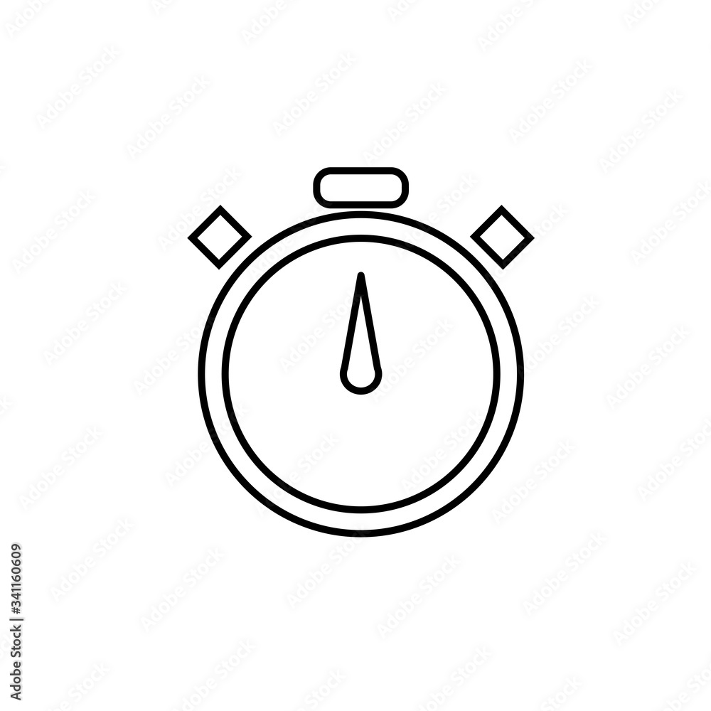 Clock Icon Vector Design Template Clock Icon Vector Design Template