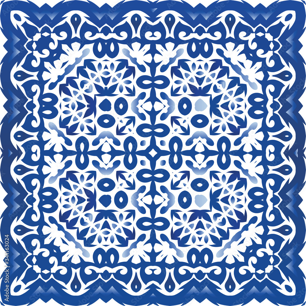 Antique portuguese azulejo ceramic. Antique portuguese azulejo ceramic.