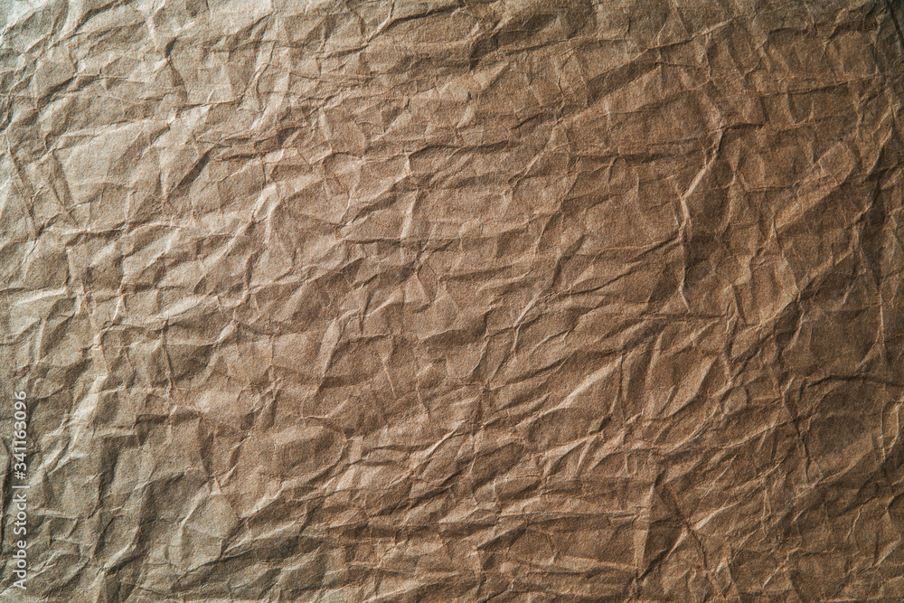 Scrunched up paper background Scrunched up paper background