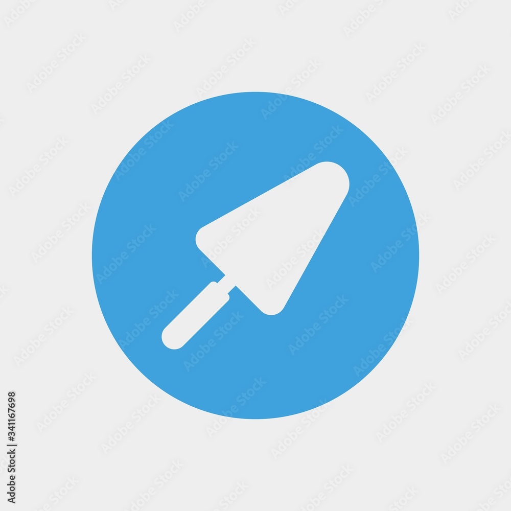building spatula icon vector illustration and symbol for website and graphic design