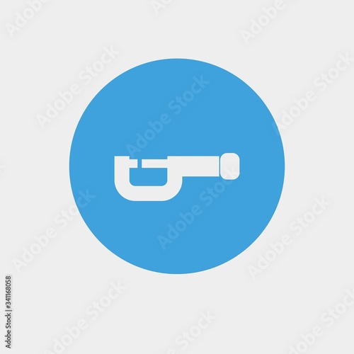 fretsaw icon vector illustration and symbol for website and graphic design
