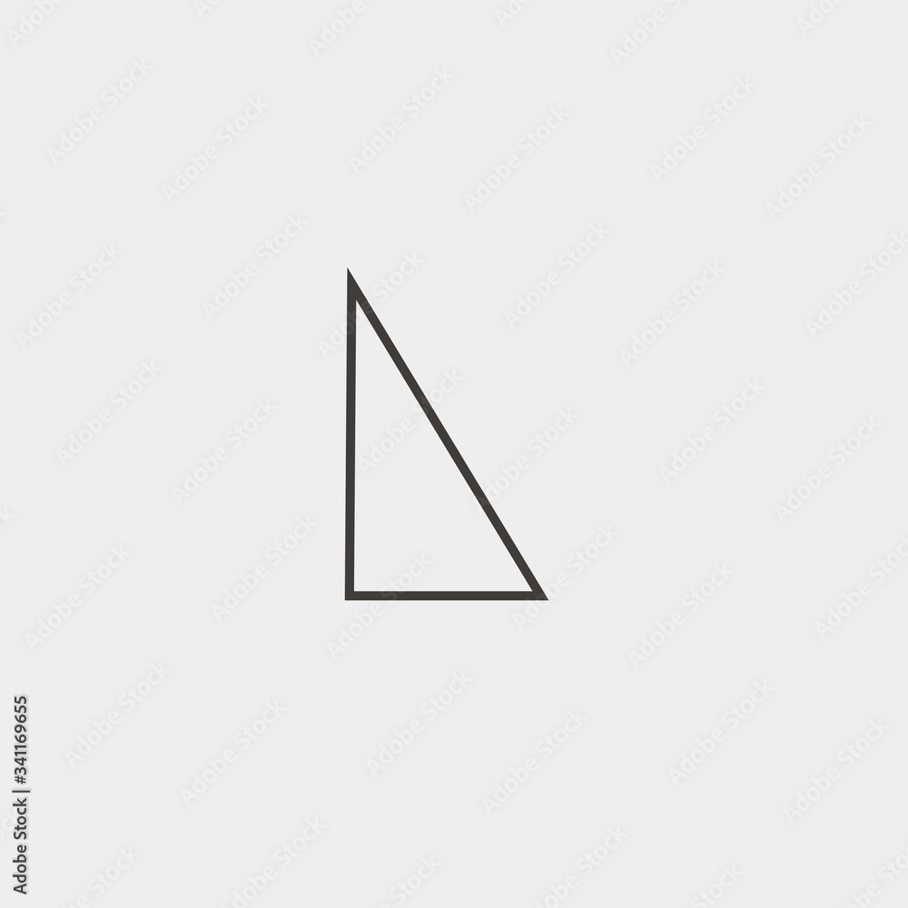 set square ruler icon vector illustration and symbol for website and graphic design set square ruler icon vector illustration and symbol for website and graphic design