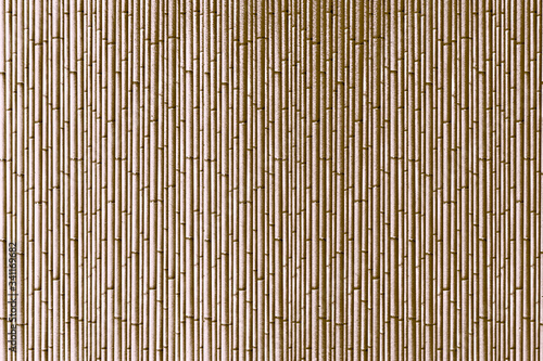 Brown bamboo curtain