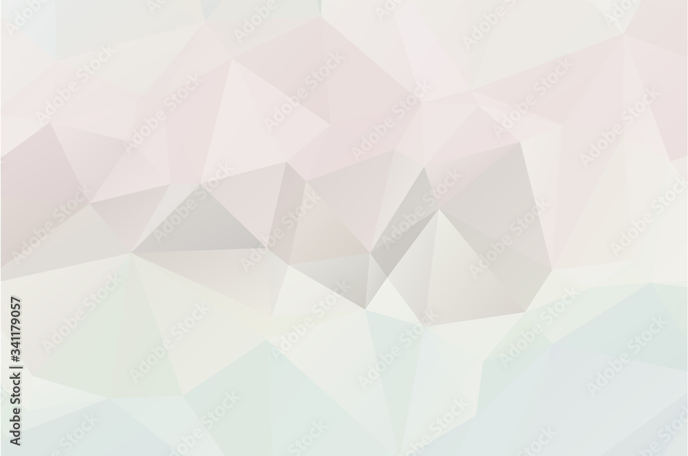 Fototapeta premium White background bright template random bright colors low poly