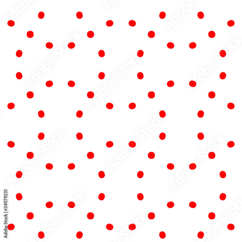 Red seamless Japanese pattern showing the connection of weights