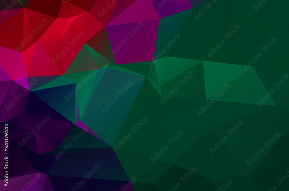 Fototapeta premium Background vivid in the style of Cubism. Color Wallpapers