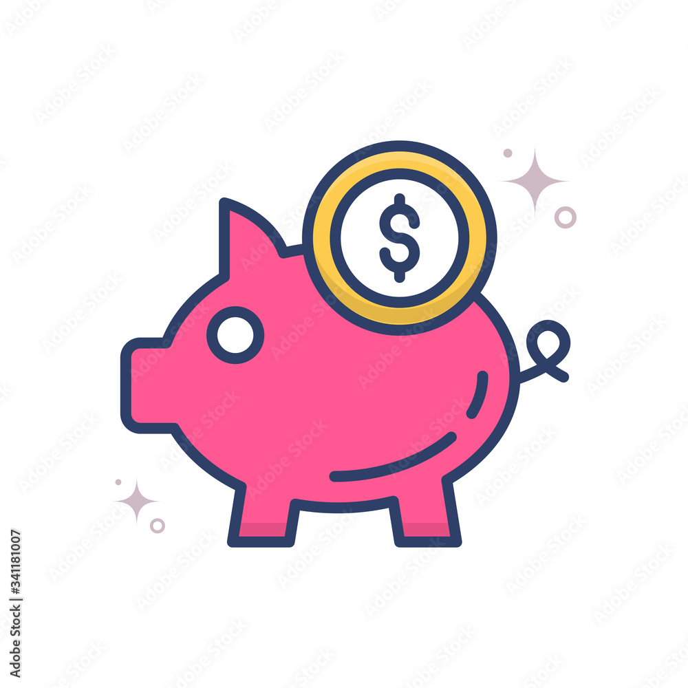 savings Vector Icon savings Vector Icon