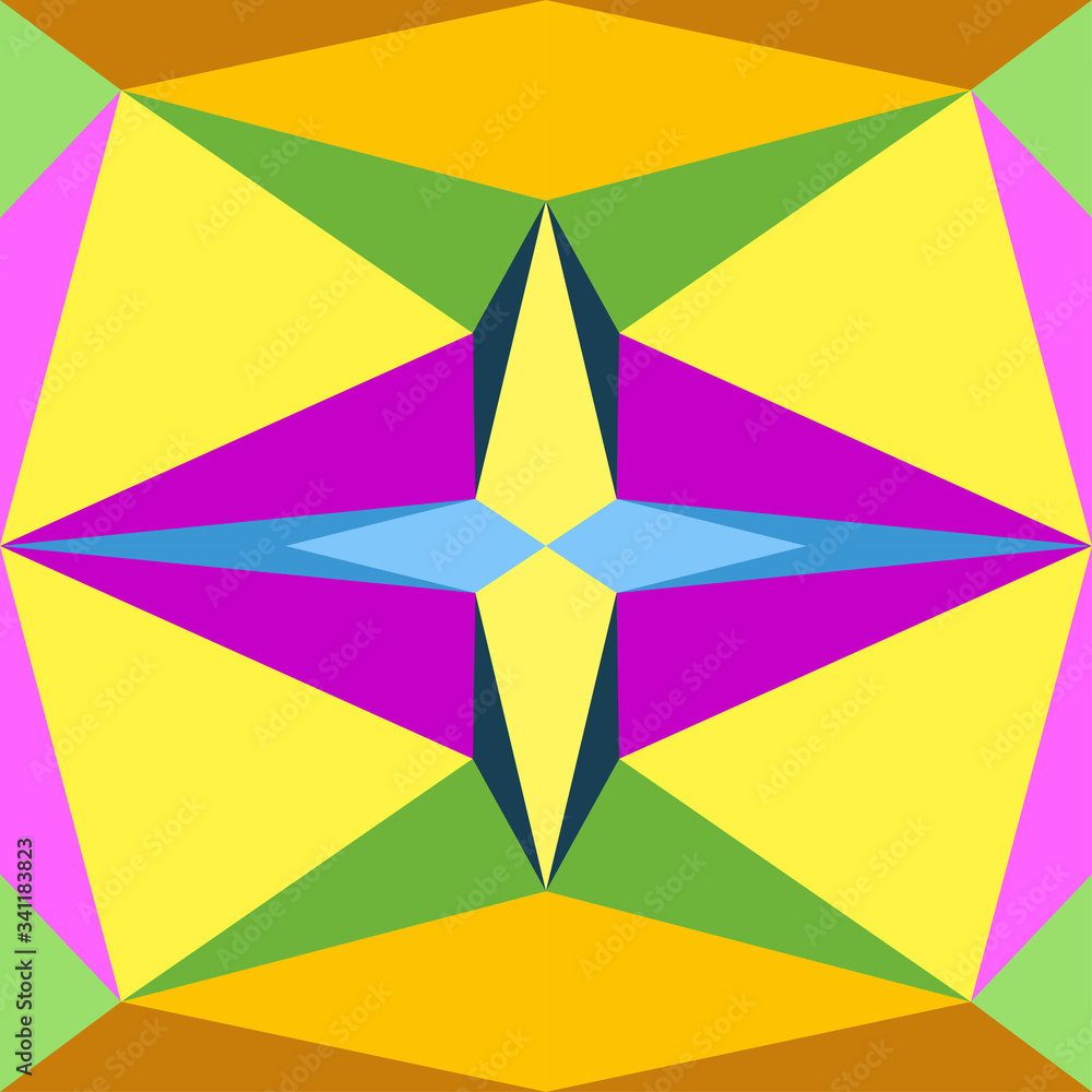 Abstract seamless colourful pattern geometric backgrounds vector design Abstract seamless colourful pattern geometric backgrounds vector design