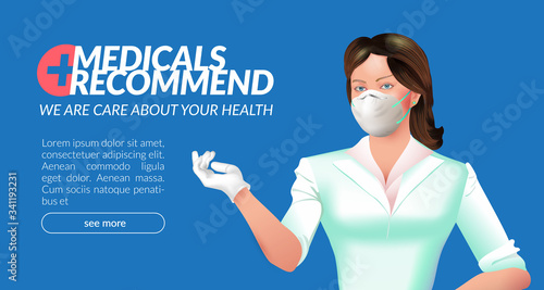 Poster for protection allergy bacteria, medical healthcare, microbiology. Disease germ, pathogenic organism, infectious micro virology. Vector illustration in cartoon style.