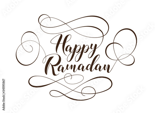 Poster for muslim religion holiday. Vector illustration.