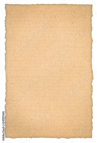 Old parchment, unique paper background. Vintage template for design.