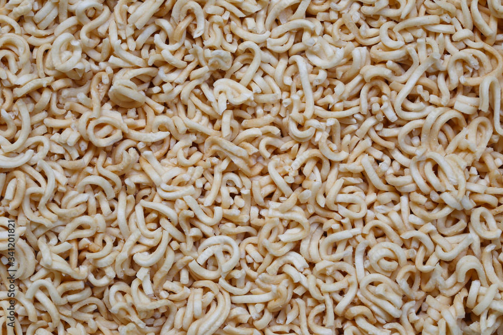 Texture instant noodles background. Texture instant noodles background.