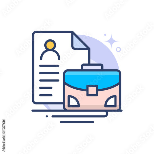 business case Vector Icon