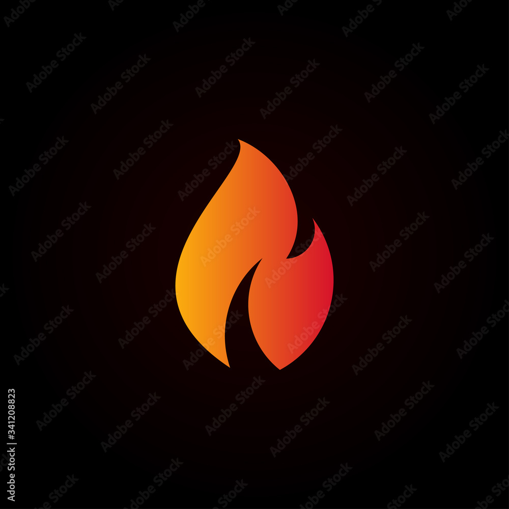 Fire Logo Vector Design Template Fire Logo Vector Design Template