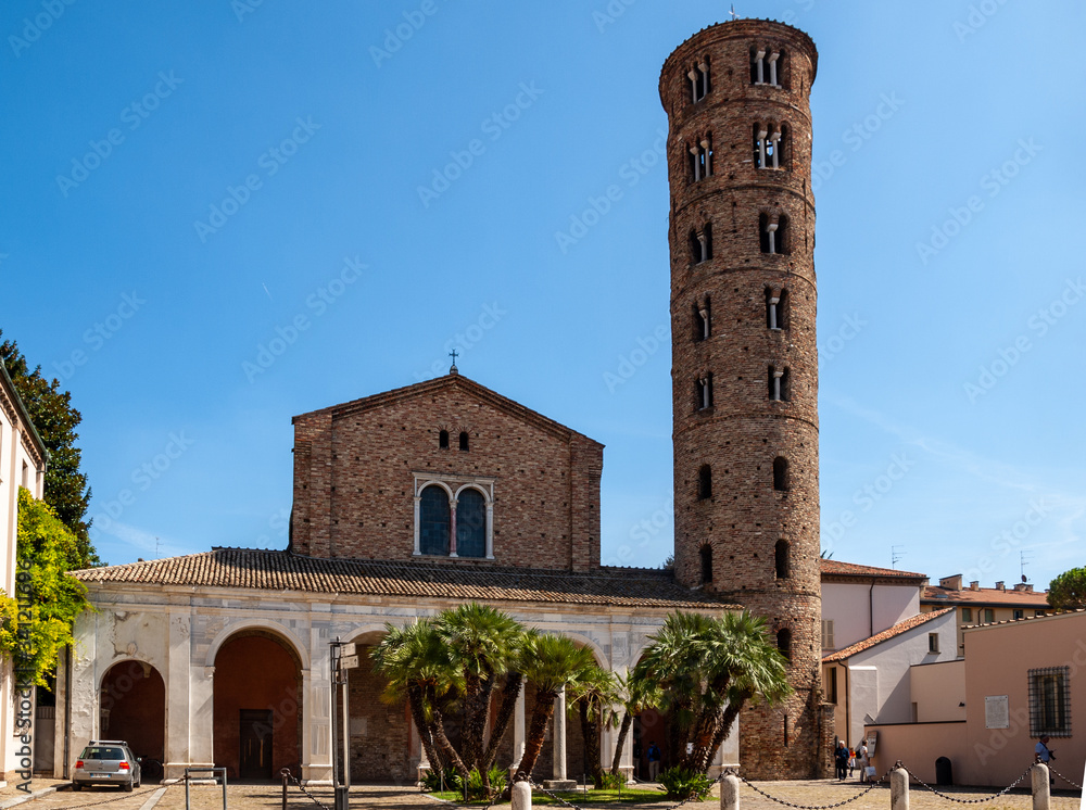 Basilica of St Apollinare Nuovo in Ravenna, Italy