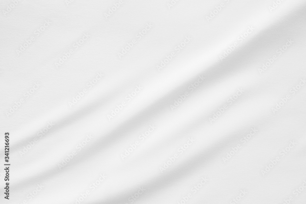 White fabric smooth texture surface background