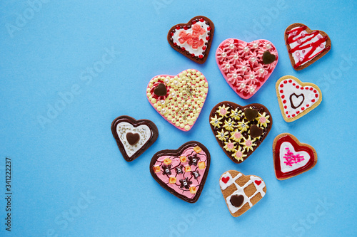 Polymer clay made sugar cookies icing 