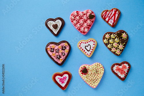 Polymer clay made sugar cookies icing 