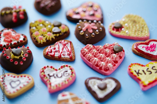 Polymer clay made sugar cookies icing 