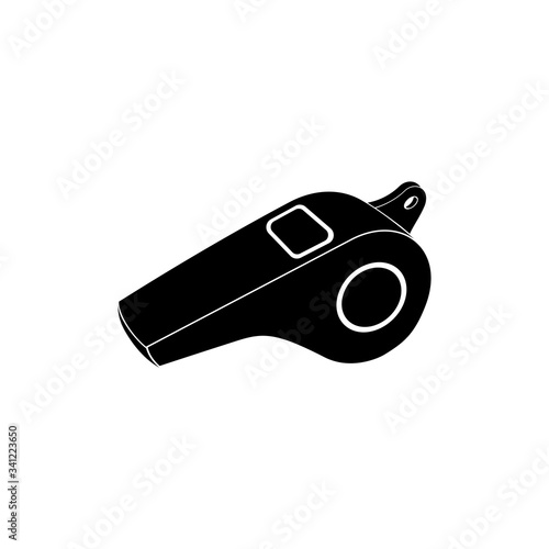 whistle icon. Vector illustration whistle for sport. © great_kit