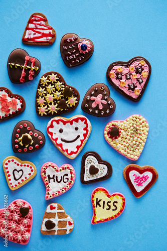 Polymer clay made sugar cookies icing 