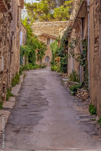 Traditional Village In Provence South Of France