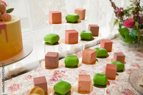 Candy bar. Sweets. Food on vacation.