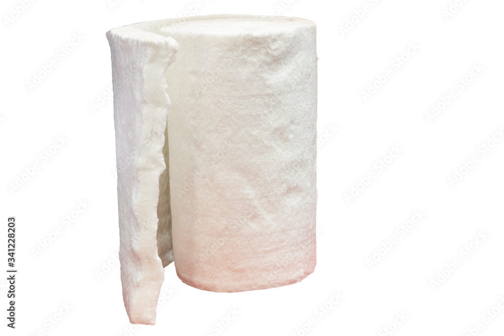 roll of Fiberglass Insulation using to prevent heat loss in heay industy such as casting process ; roll of Fiberglass Insulation using to prevent heat loss in heay industy such as casting process ;