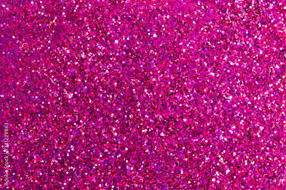Shiny pink glitter textured background Stock Photo | Adobe Stock