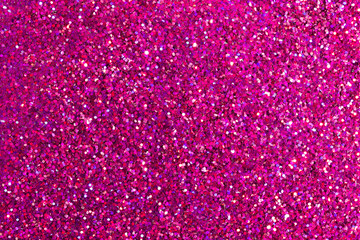 Shiny pink glitter textured background