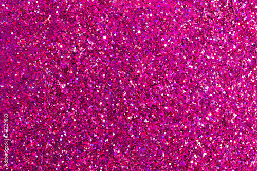 Shiny pink glitter textured background photo